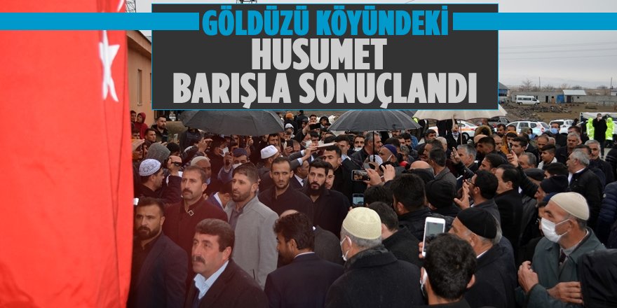 Adilcevaz’da Husumet Barışla Sonuçlandı