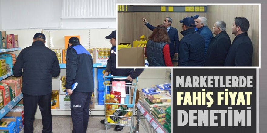 Marketlerde Fahiş Fiyat ve Stok Denetimi