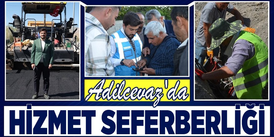 Adilcevaz Belediyesi’nden Hizmet Seferberliği