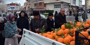 Mandalina ve Portakal Esnafın Yüzünü Güldürdü