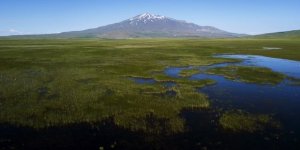 Kuş Cenneti Cil Gölü Havadan Görüntülendi